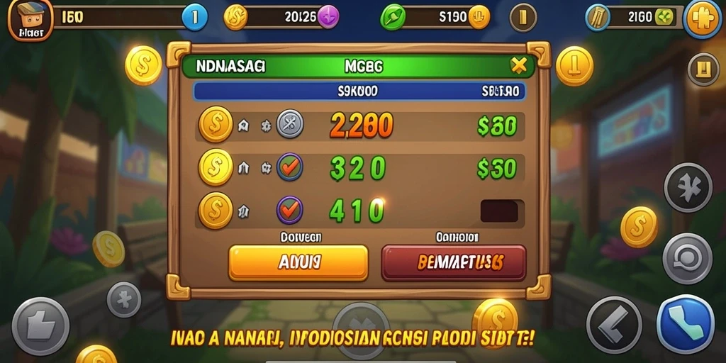 Fitur chat untuk berinteraksi dengan pemain lain.